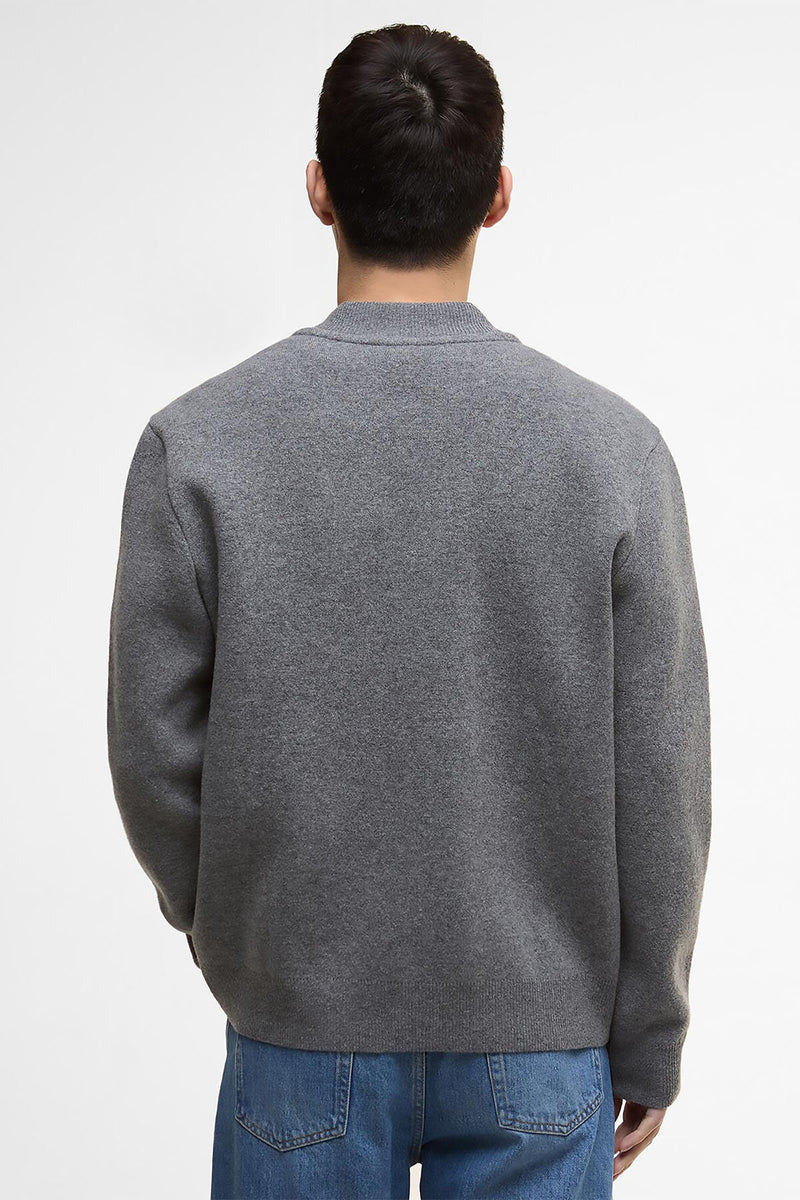 Bomber in maglia Letterman