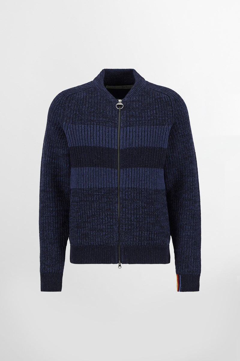 Bomber in maglia Paul Smith loves Barbour