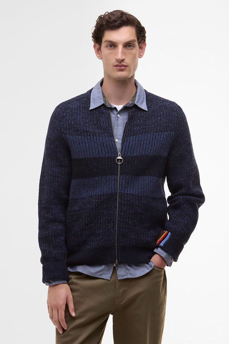 Bomber in maglia Paul Smith loves Barbour