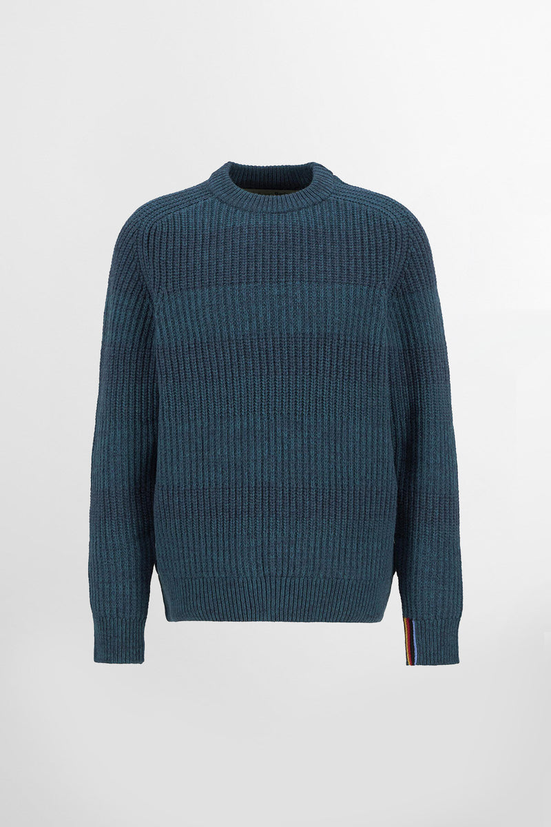 Maglione girocollo Saddle Paul Smith loves Barbour