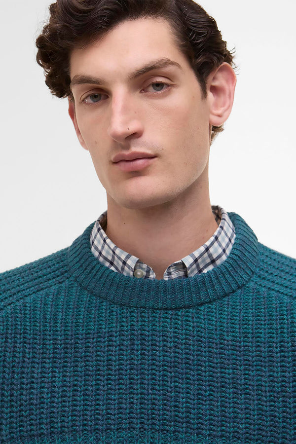 Paul Smith loves Barbour Saddle Crew Neck Jumper