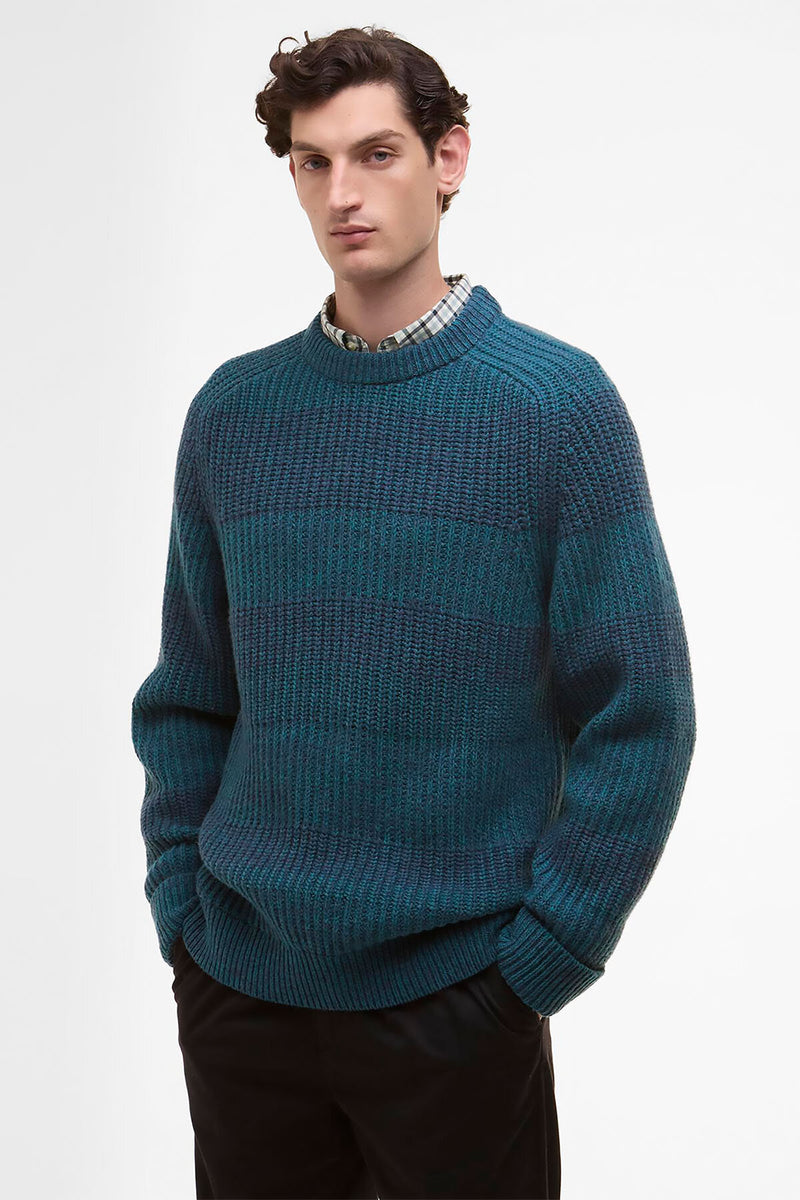 Maglione girocollo Saddle Paul Smith loves Barbour