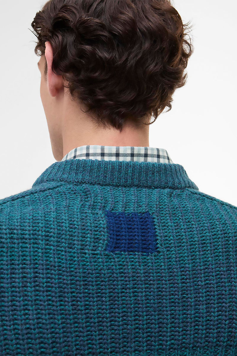 Maglione girocollo Saddle Paul Smith loves Barbour