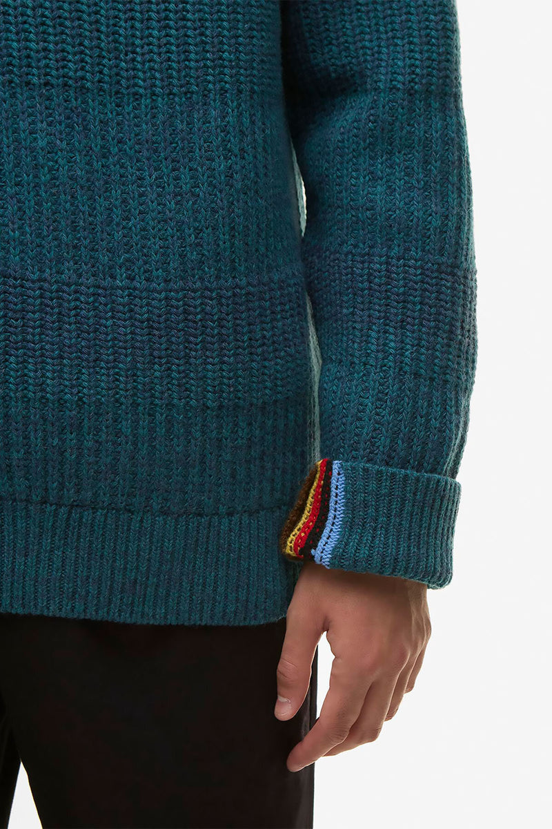 Maglione girocollo Saddle Paul Smith loves Barbour