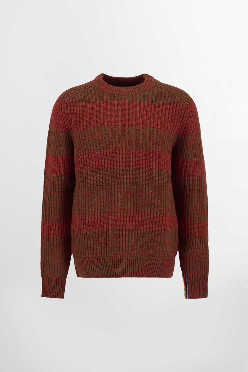 Maglione girocollo Saddle Paul Smith loves Barbour