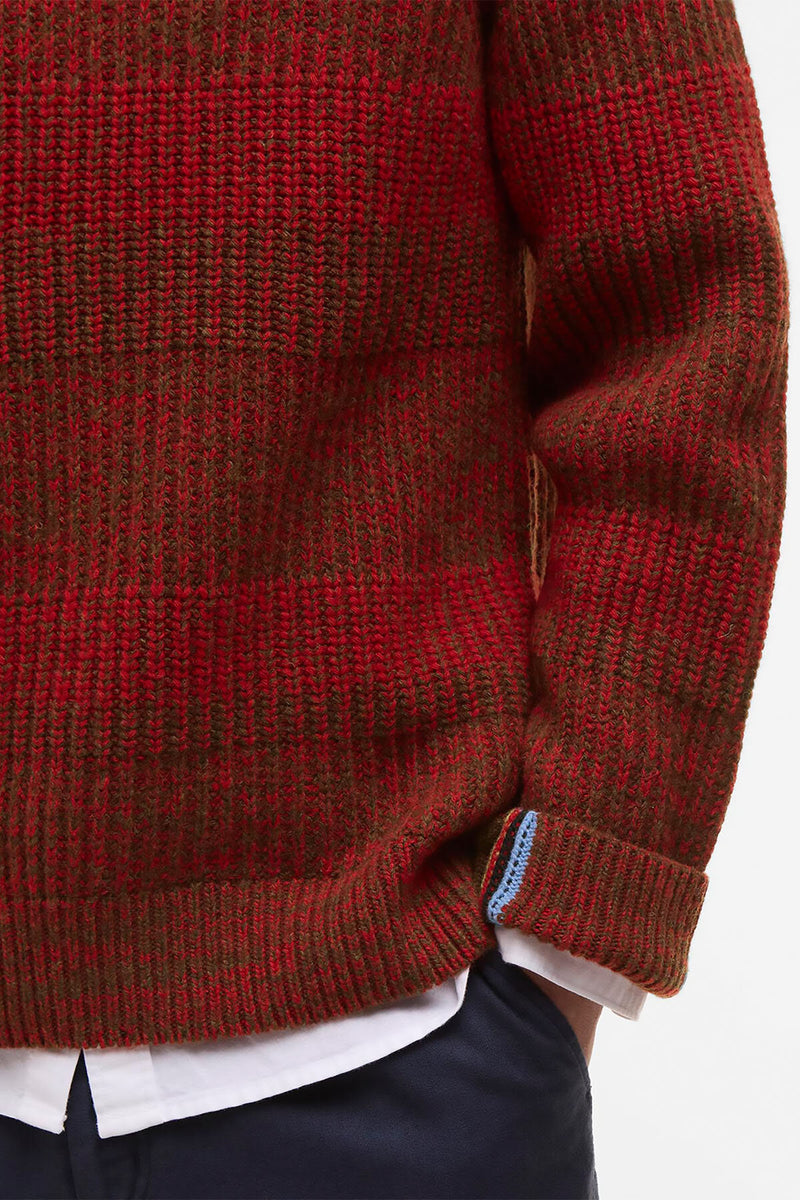 Maglione girocollo Saddle Paul Smith loves Barbour