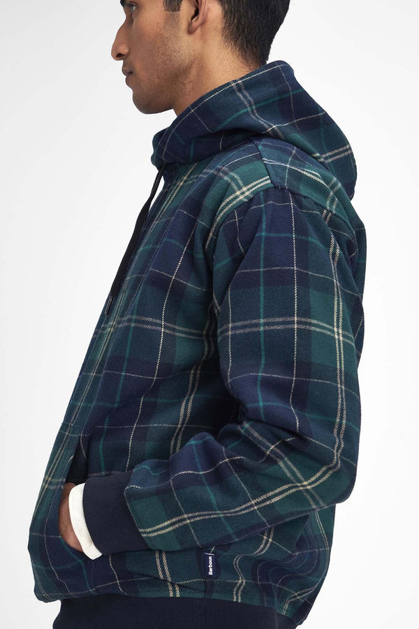 Barbour Brough Tartan Hoodie