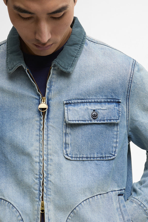 Meteor Washed Denim Overshirt