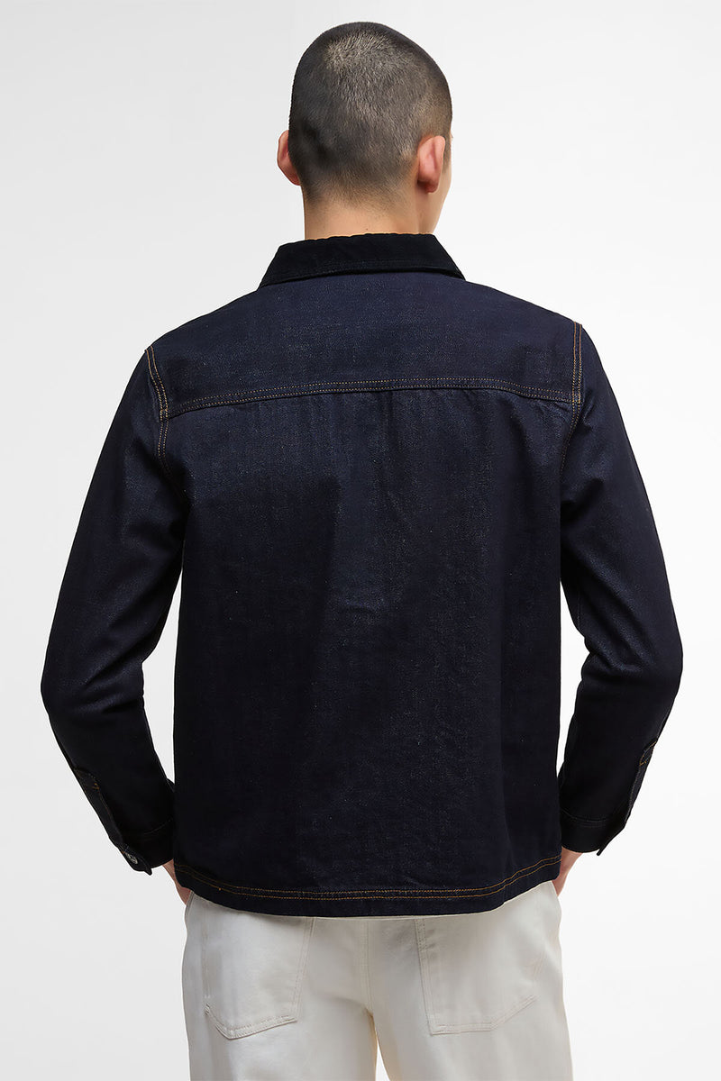 Overshirt in denim Pitstop