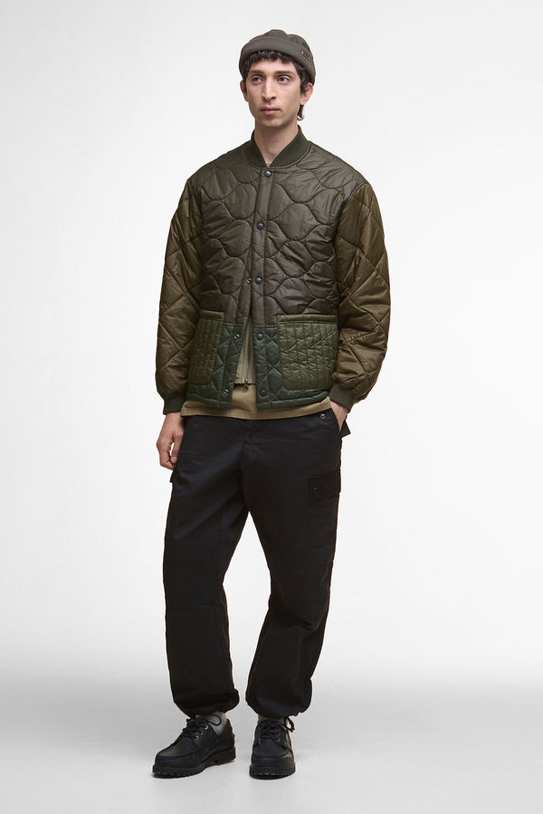 Cording Quilted Jacket