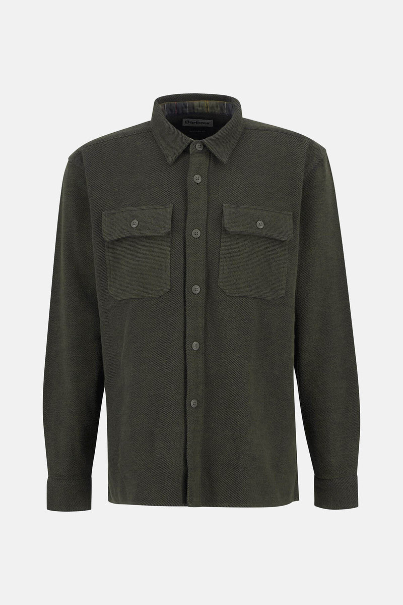 Barbour Baystone Relaxed Long-Sleeved Shirt