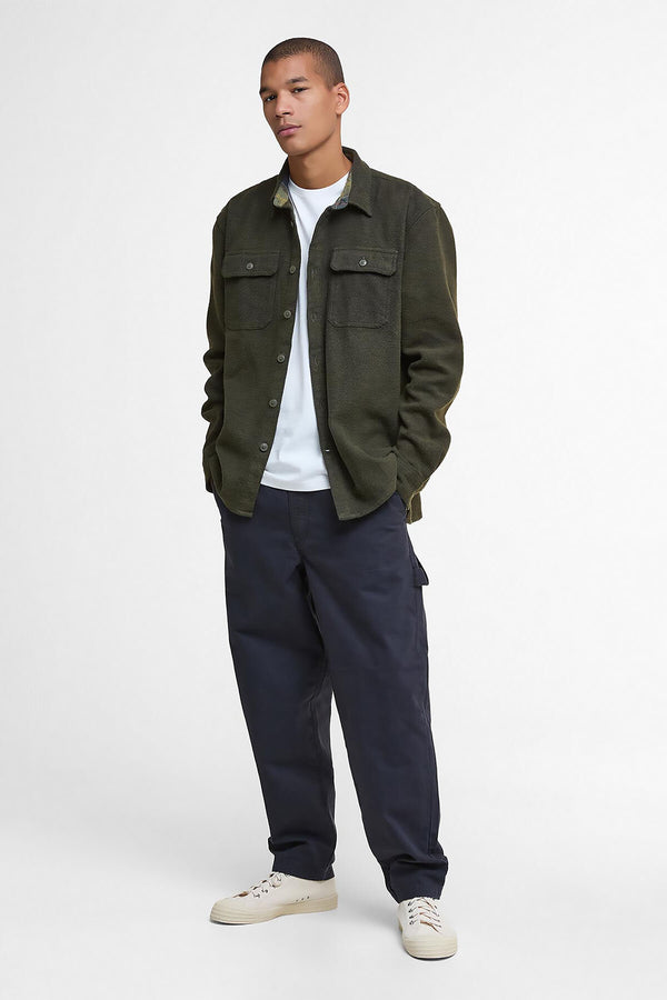 Barbour Baystone Relaxed Long-Sleeved Shirt