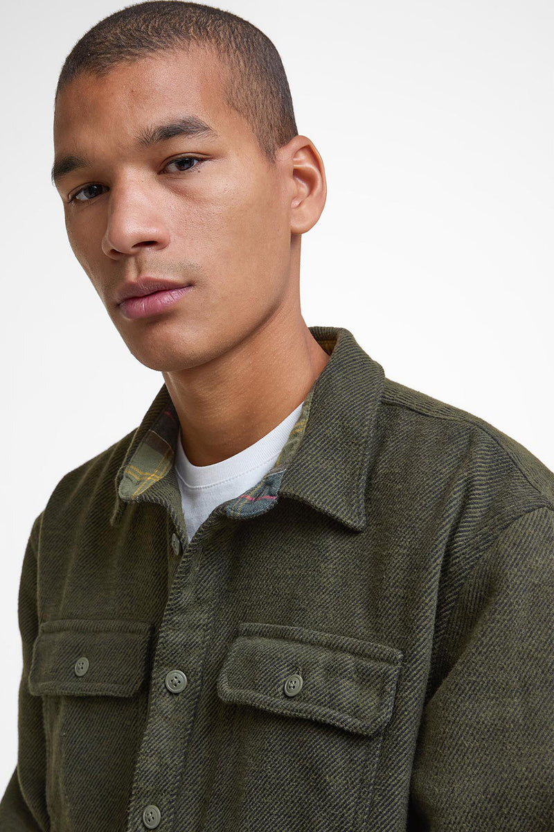 Barbour Baystone Relaxed Long-Sleeved Shirt
