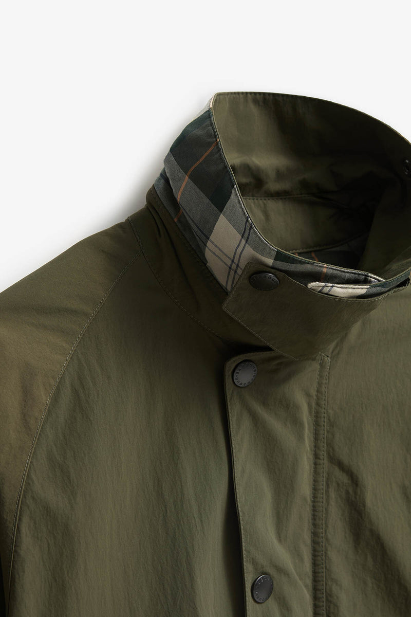 Giacca antipioggia leggera Bedale dal taglio classico Barbour