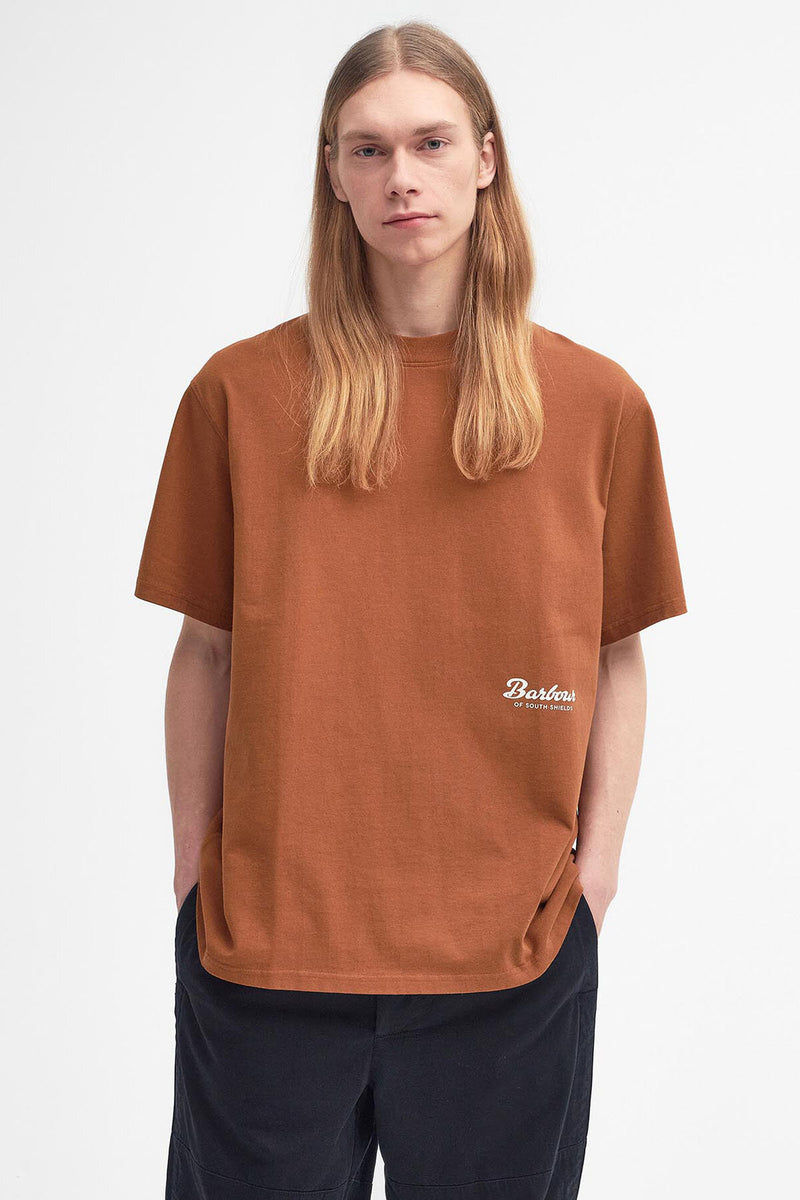 T-shirt oversize con stampa Bayard Barbour