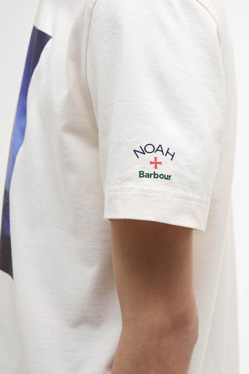 T-shirt Archive con cigno Barbour x NOAH