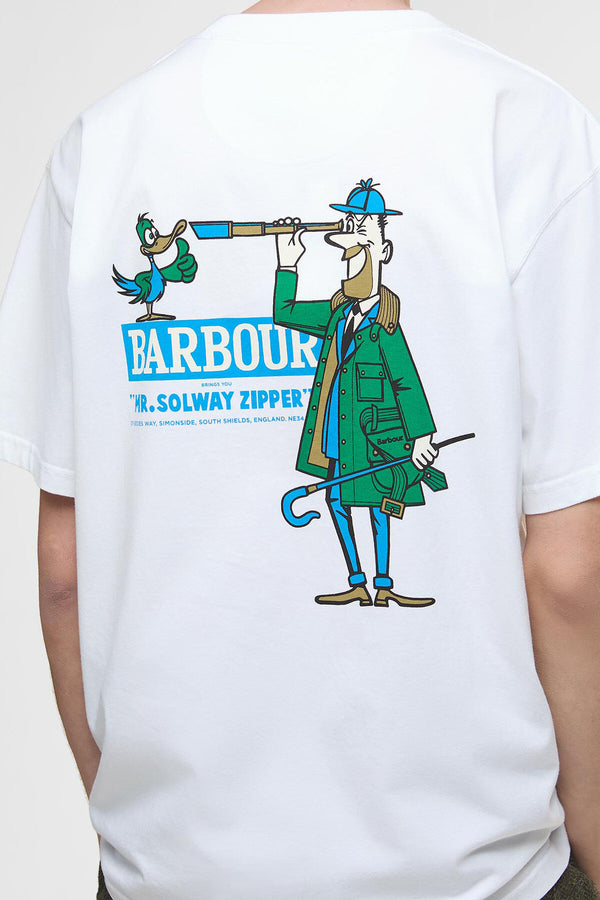 T-shirt oversize con stampa “Mr Solway”