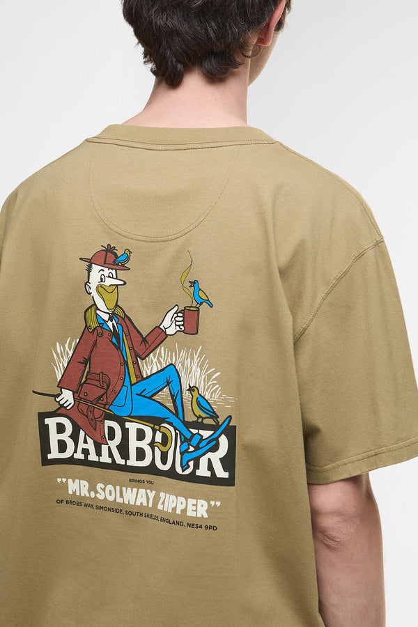 T-shirt oversize con stampa Campbell