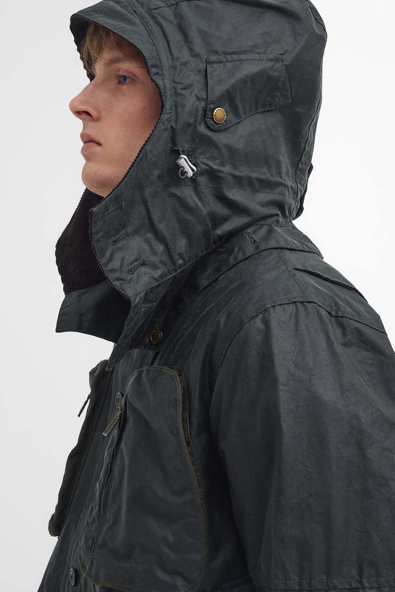 Barbour x TO KI TO Outland Waxed Jacket