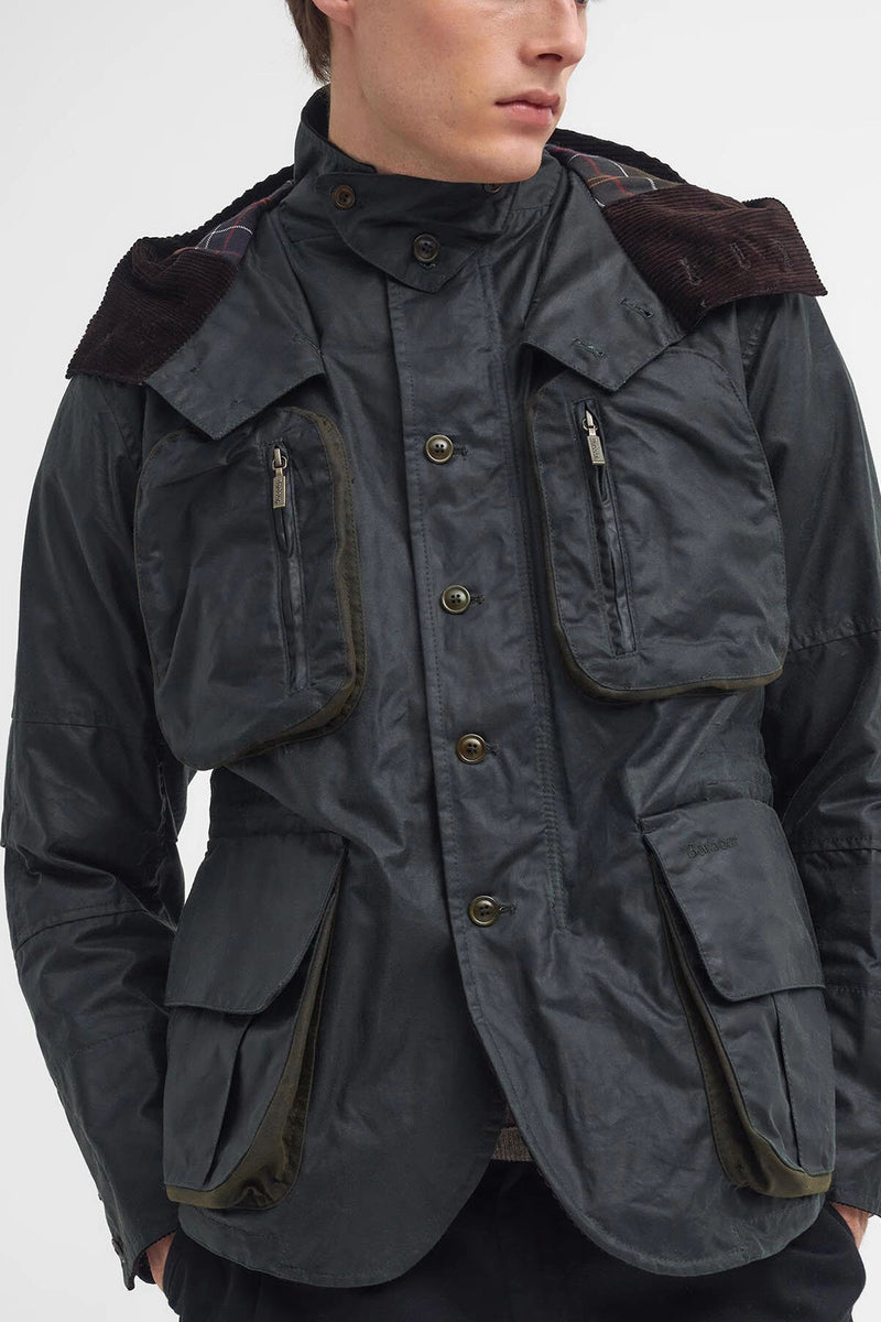 Barbour x TO KI TO Outland Waxed Jacket