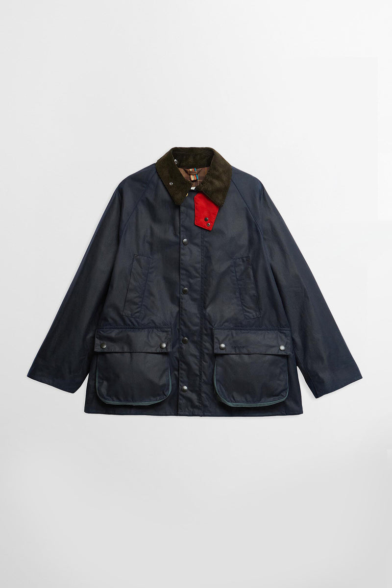 Paul Smith loves Barbour Oversized Bedale Waxed Jacket