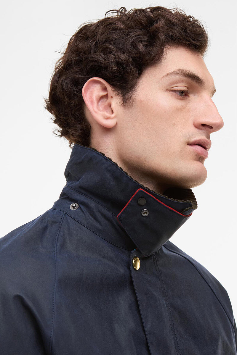 Paul Smith loves Barbour Oversized Bedale Waxed Jacket