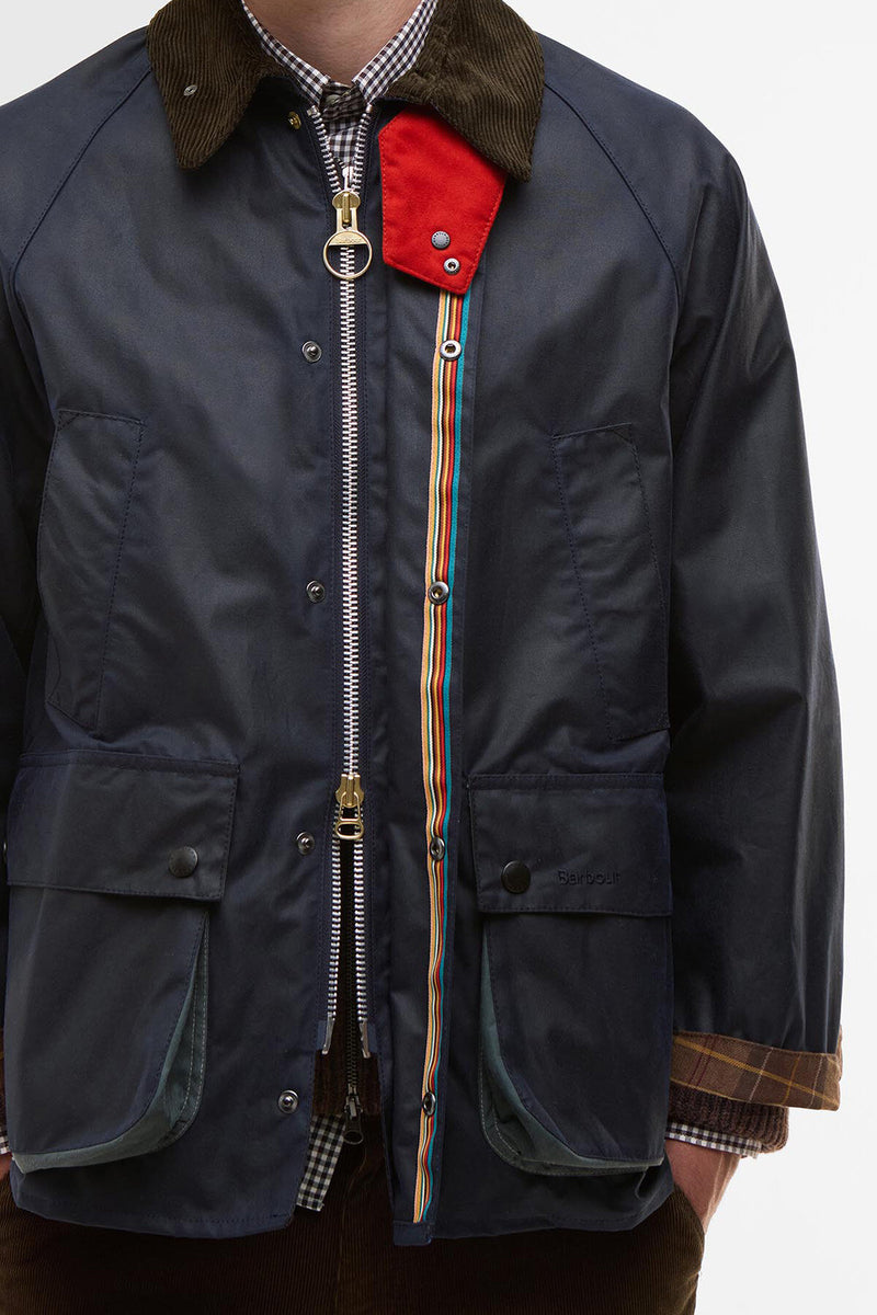 Paul Smith loves Barbour Oversized Bedale Waxed Jacket