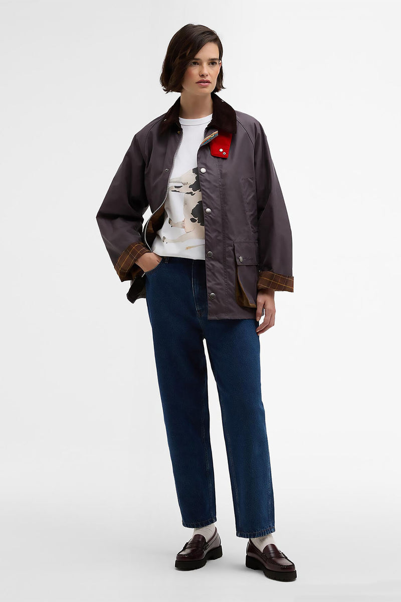 Paul Smith loves Barbour Oversized Bedale Waxed Jacket