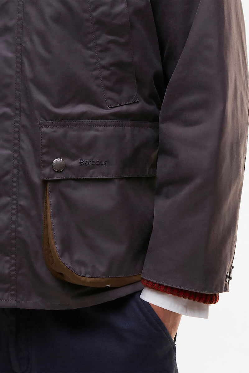 Paul Smith loves Barbour Oversized Bedale Waxed Jacket