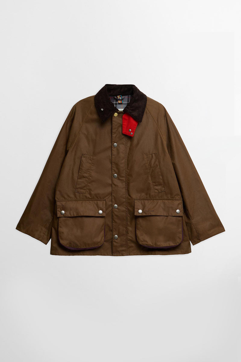 Paul Smith loves Barbour Oversized Bedale Waxed Jacket