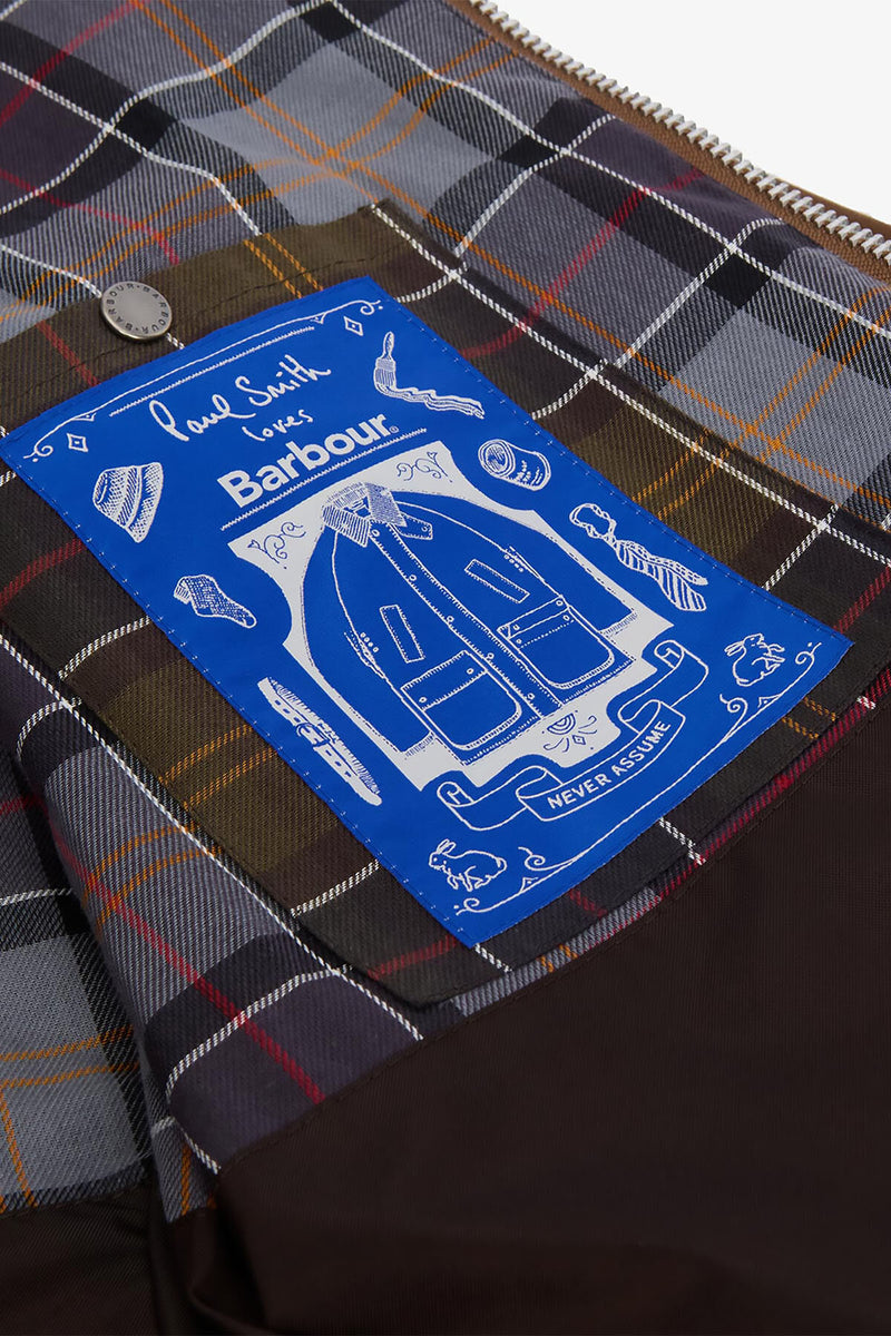Paul Smith loves Barbour Oversized Bedale Waxed Jacket
