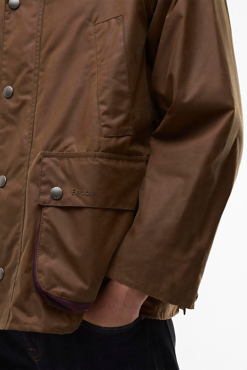 Paul Smith loves Barbour Oversized Bedale Waxed Jacket