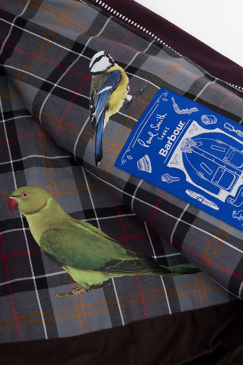 Paul Smith loves Barbour Transport Waxed Jacket