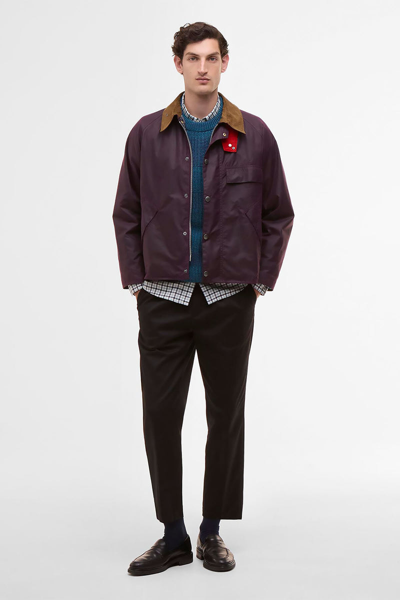 Paul Smith loves Barbour Transport Waxed Jacket