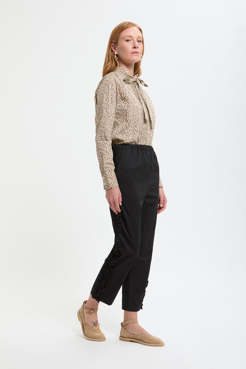 Frill Side Pants