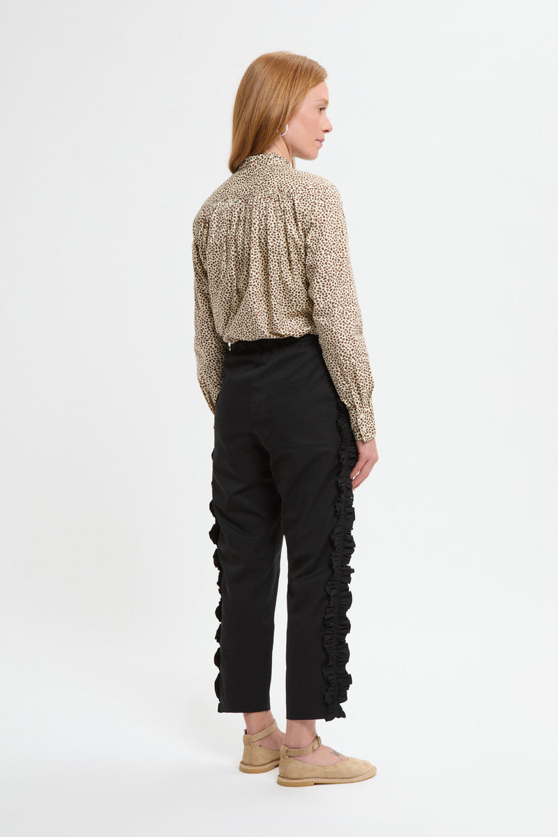 Frill Side Pants