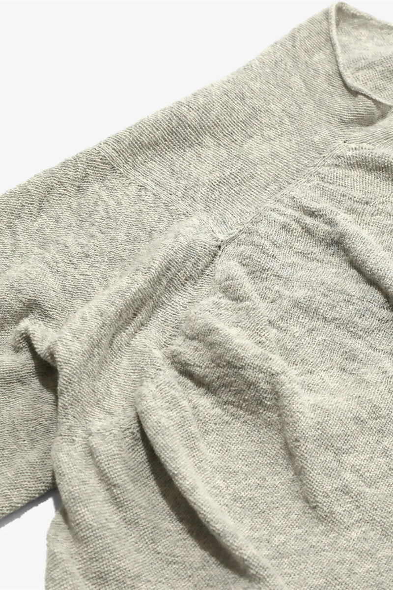 Mock Neck Sheer Sweater