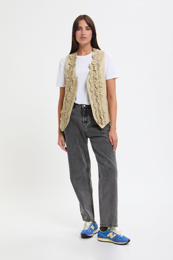Frill Vest