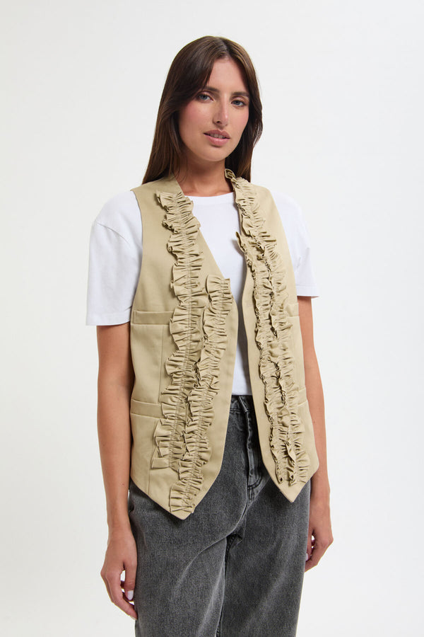 Frill Vest