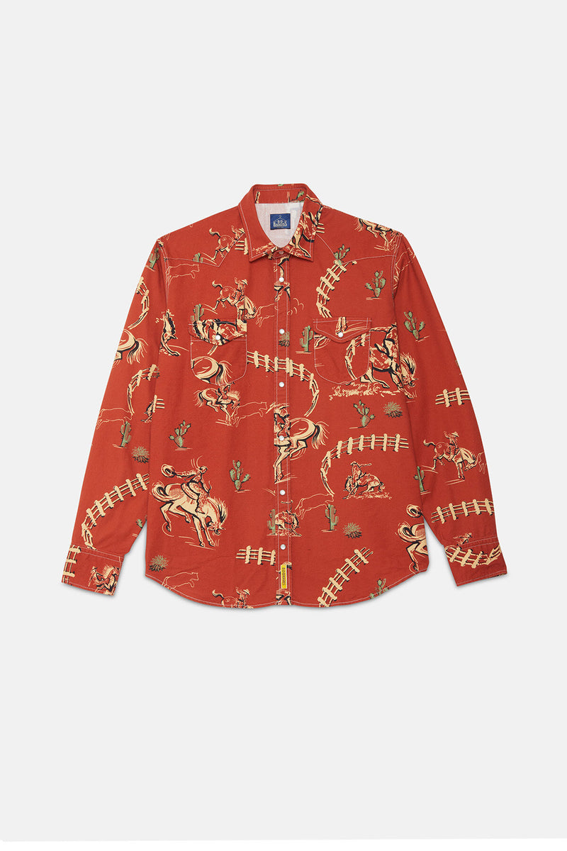 Camicia Texana maniche lunghe