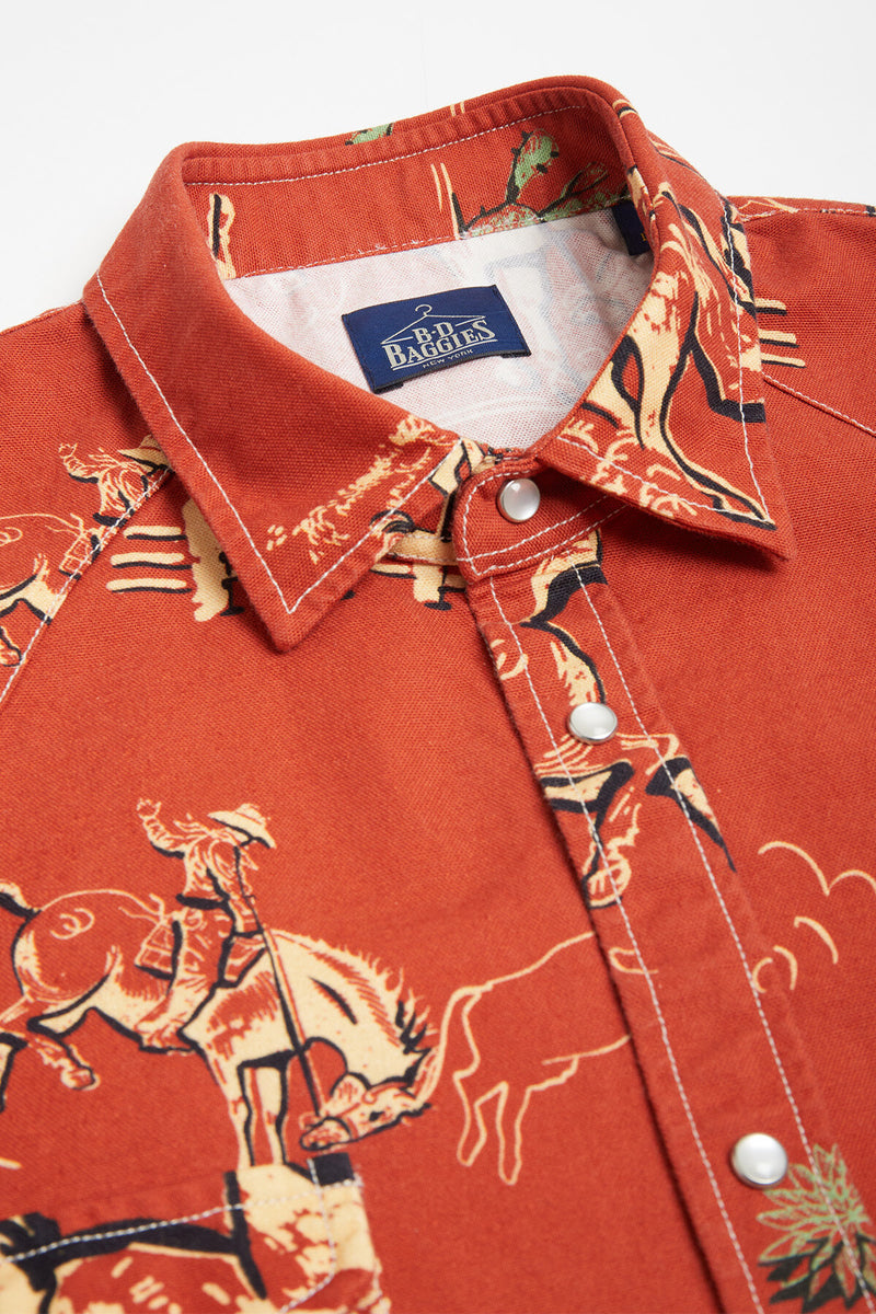 Camicia Texana maniche lunghe