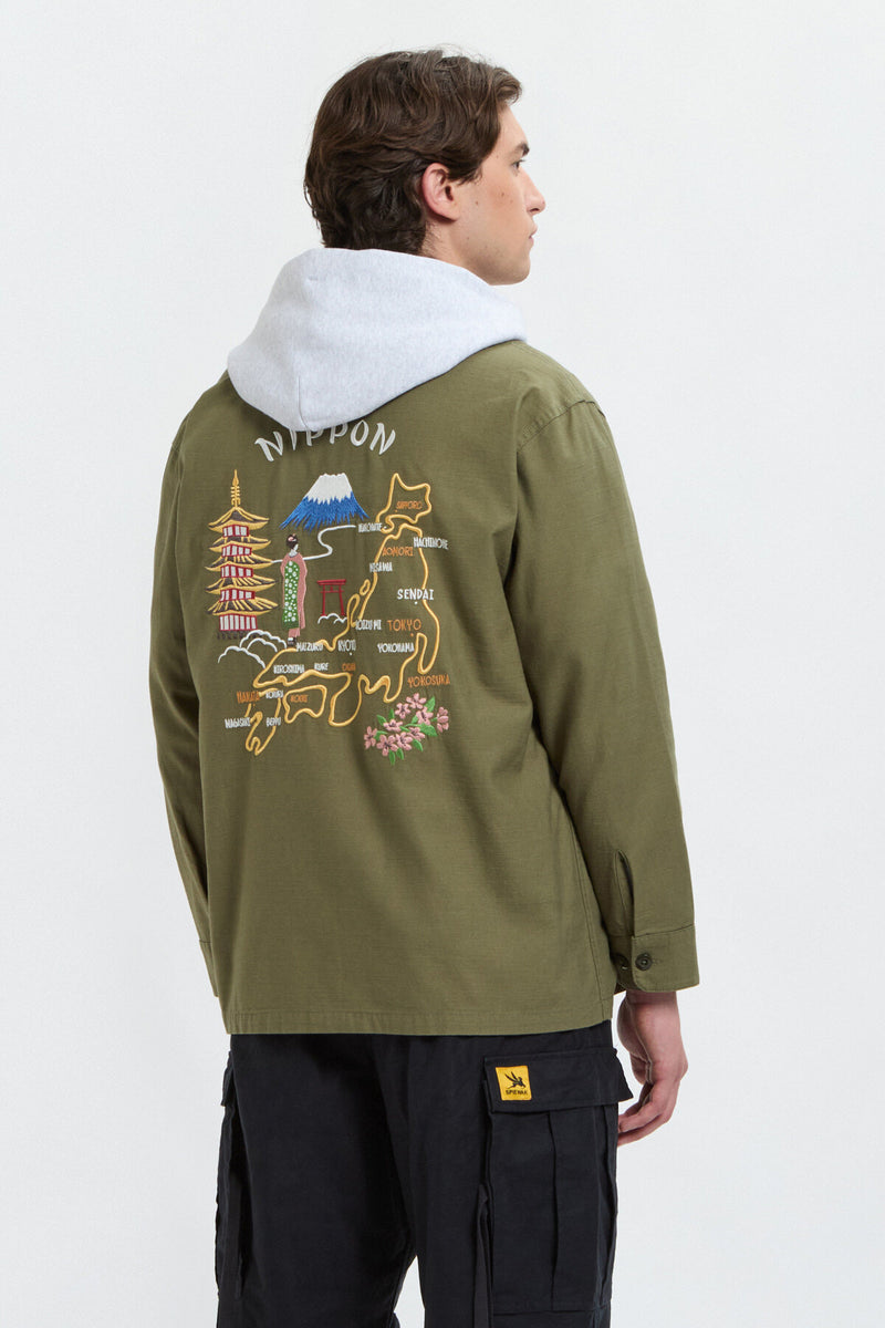 Fatigue Embroidery Shirt