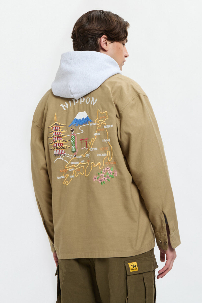 Fatigue Embroidery Shirt