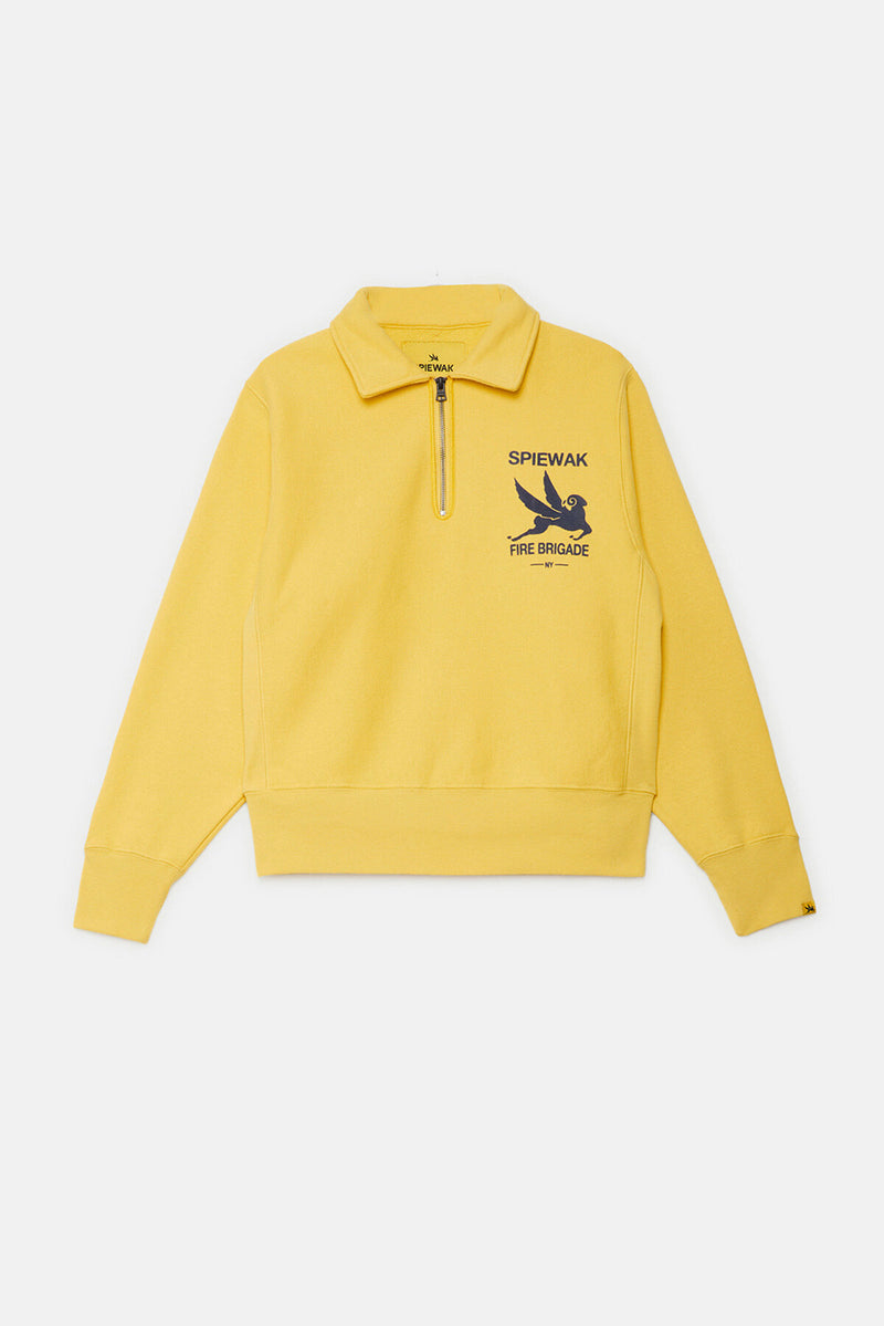 Half Zip Stand Collar Sweatshirt