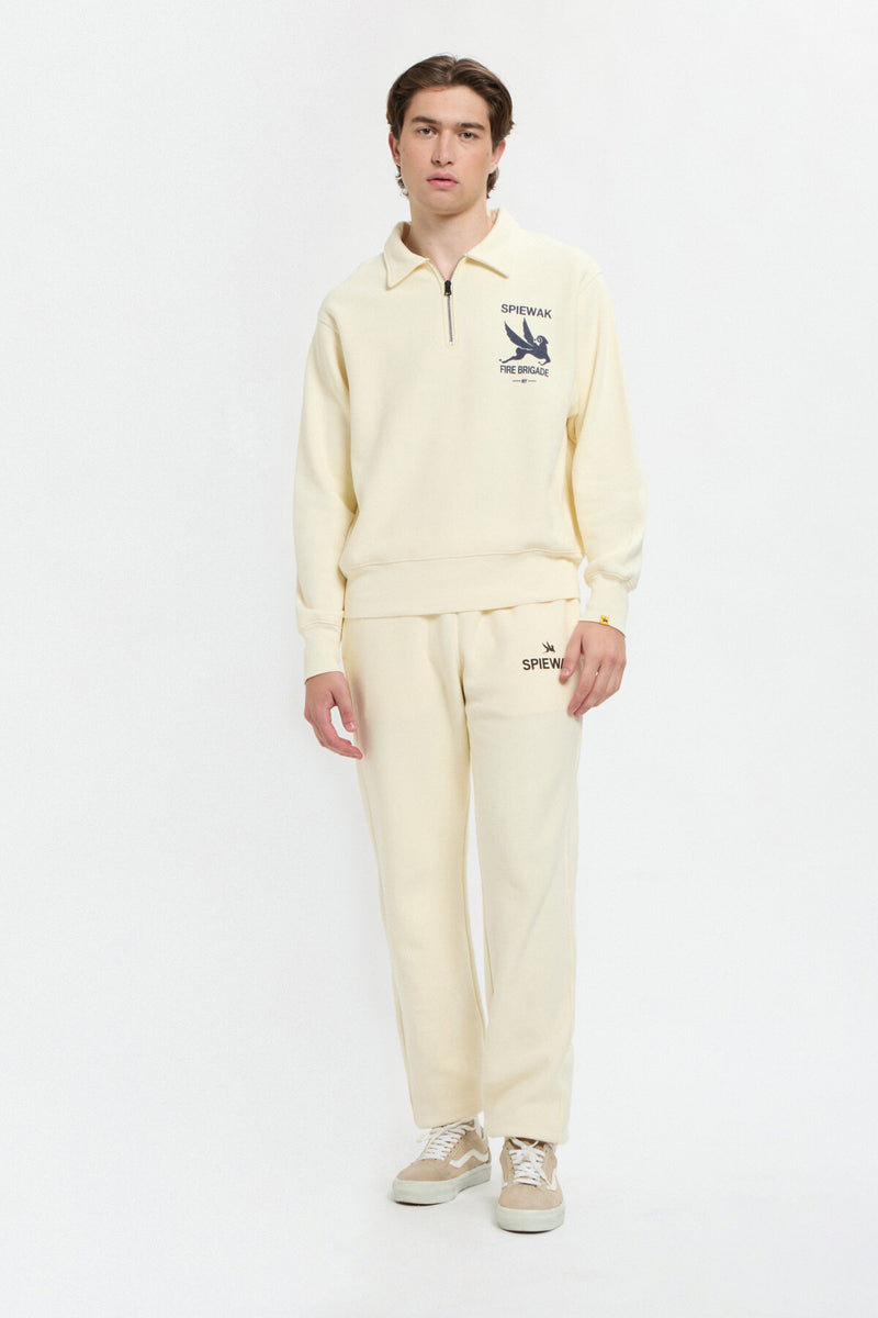 Half Zip Stand Collar Sweatshirt