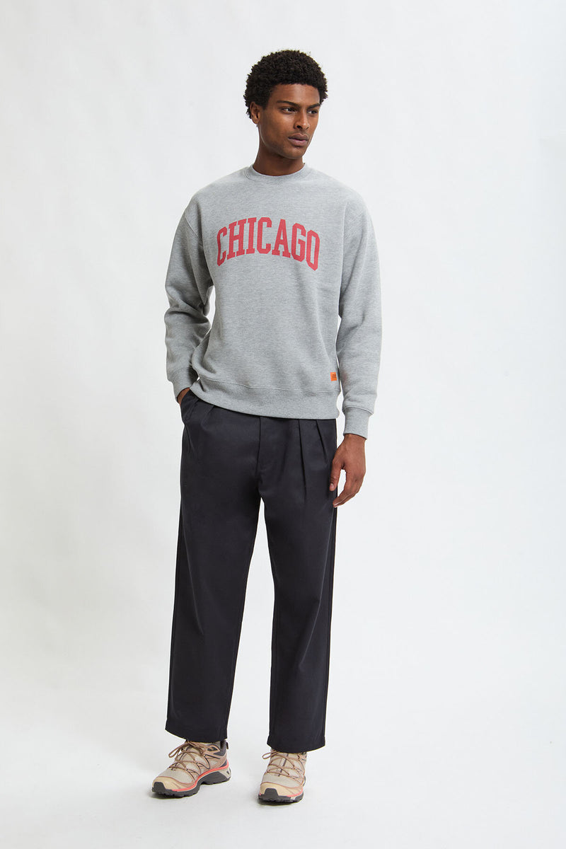 Chicago Printed Sweat Shirt