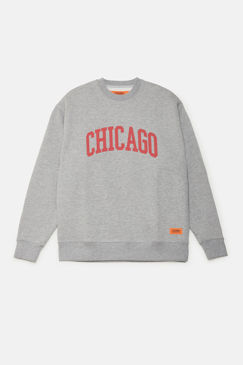 Chicago Printed Sweat Shirt