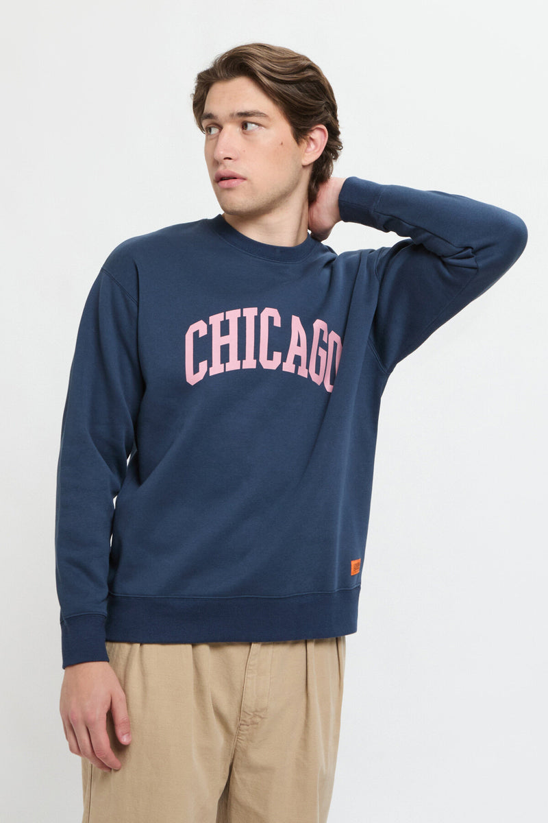 Chicago Printed Sweat Shirt