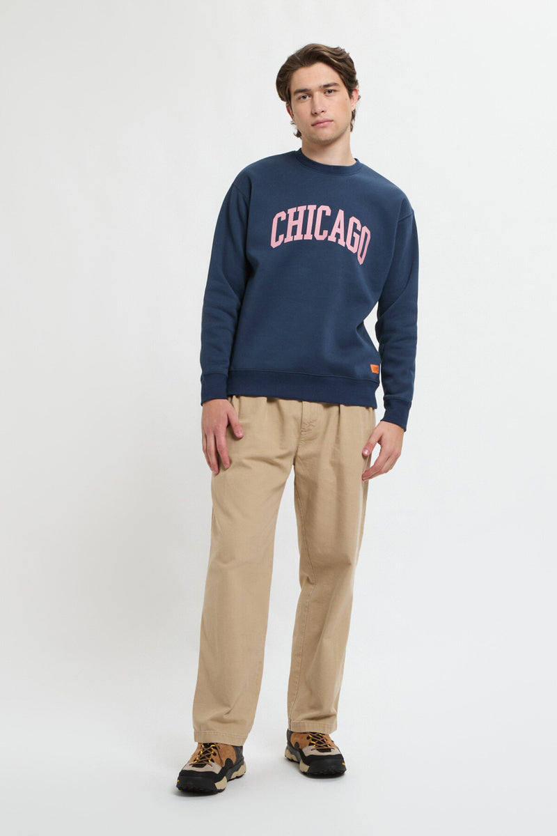 Chicago Printed Sweat Shirt