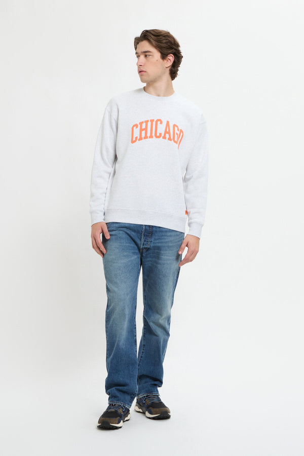 Chicago Printed Sweat Shirt